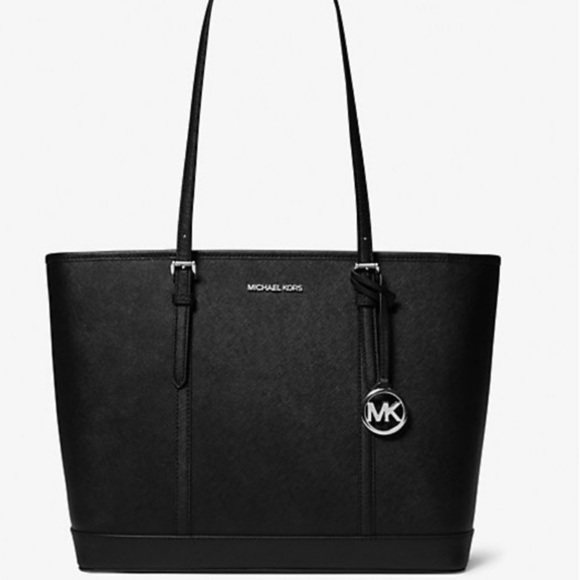 NWT Michael Kors Jet Set Travel Large Saffiano Leather Tote Bag - Picture 1 of 6